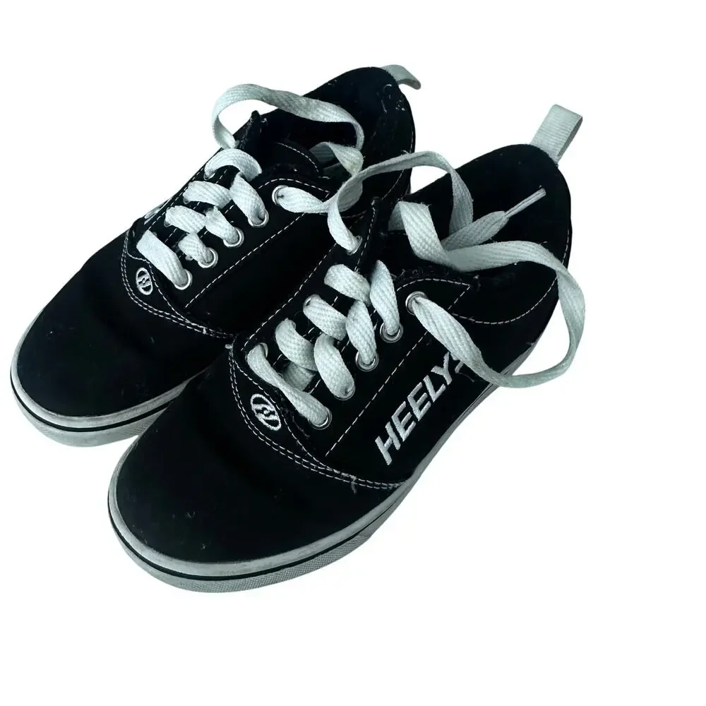 Heelys Black Skater Shoes Youth Size 2 - No Wheels
